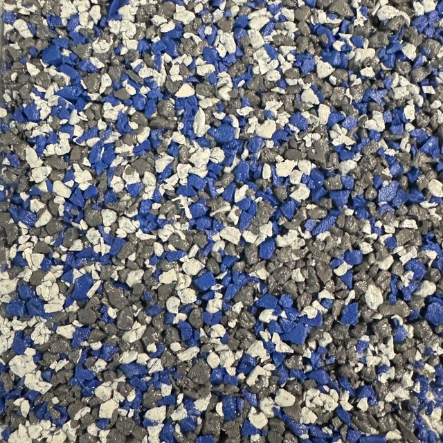 Ocean Blue rubber pool deck color swatch