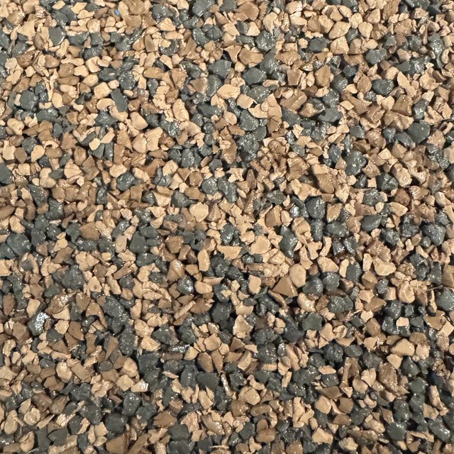 Walnut rubber pool deck color swatch